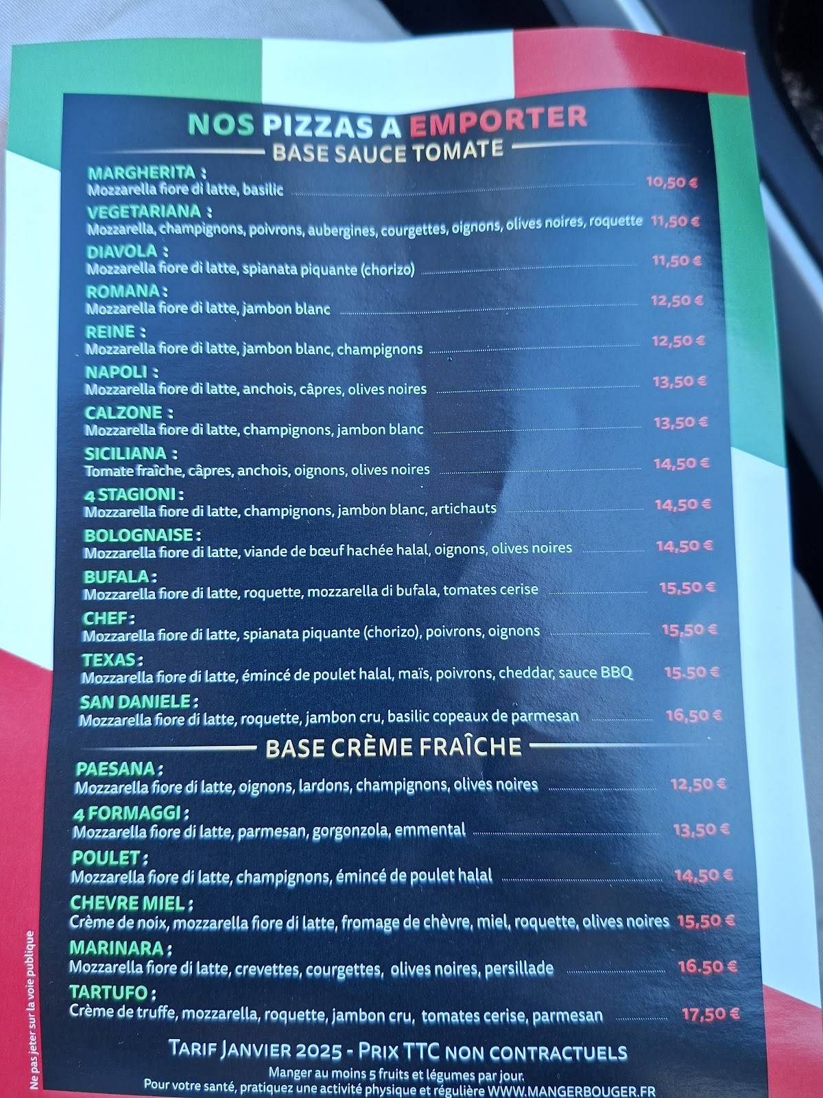 Mimozza Caffè меню