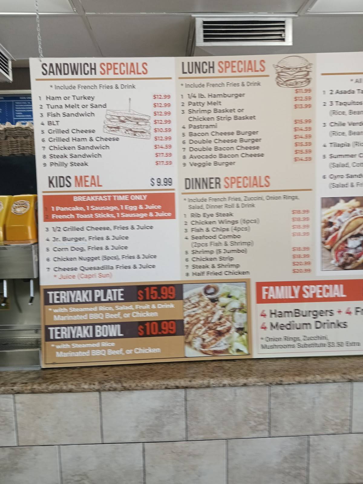 Nikko's Burgers меню