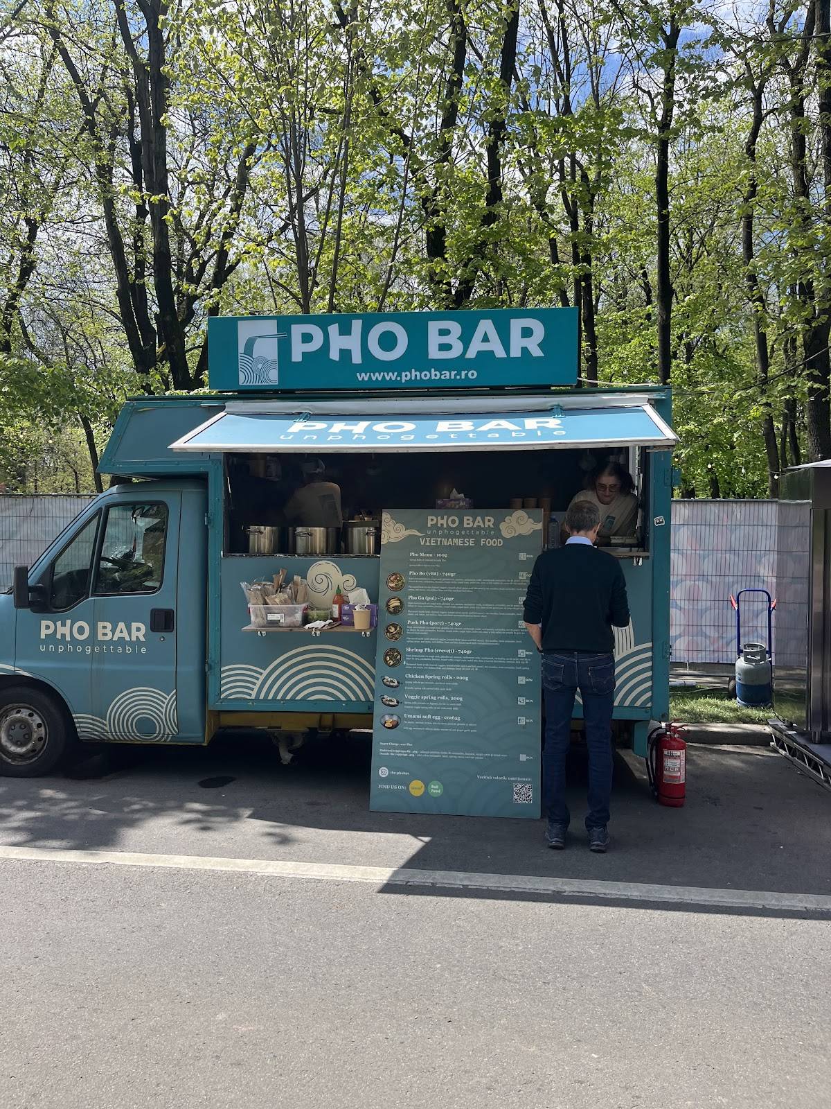 PhoBar меню