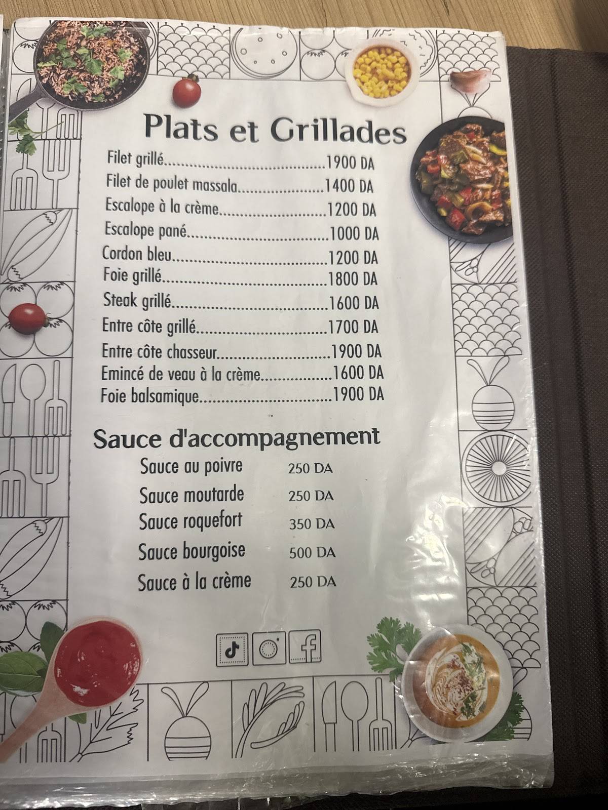 Restaurant Ralo меню