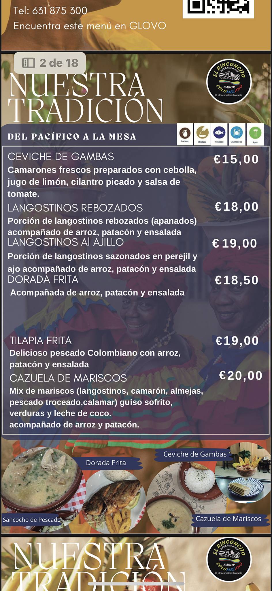Restaurant EL RACONET меню