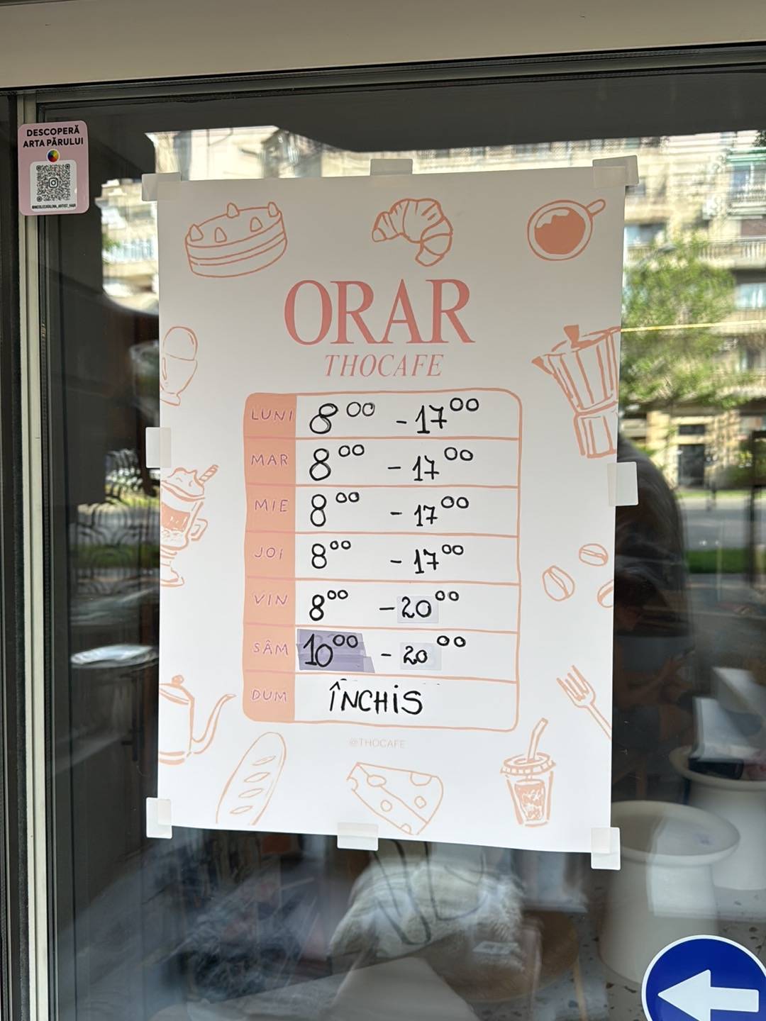 THOCAfe меню