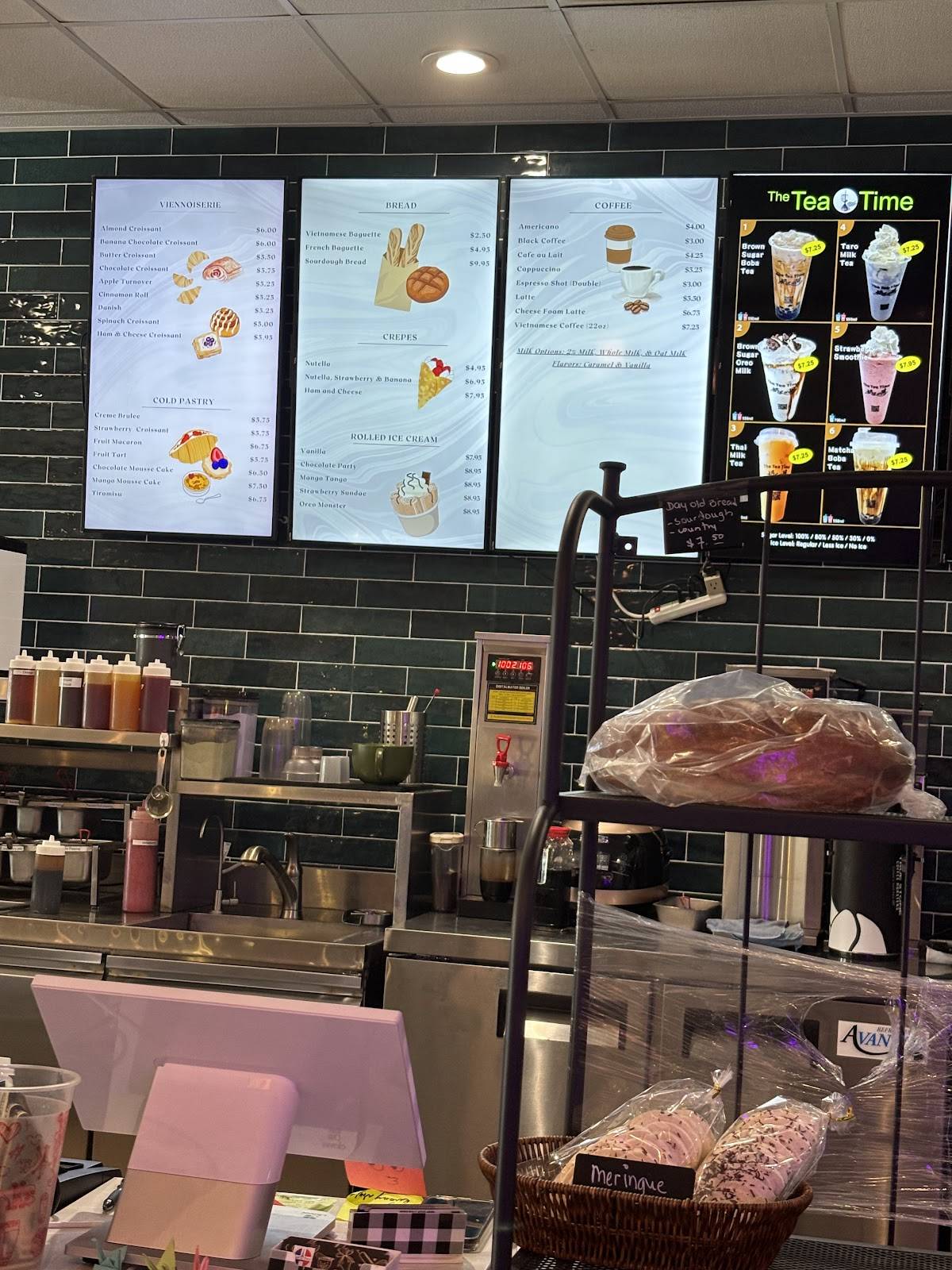 The Tea Time меню