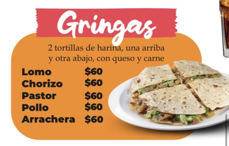 Tortas Río Verde меню