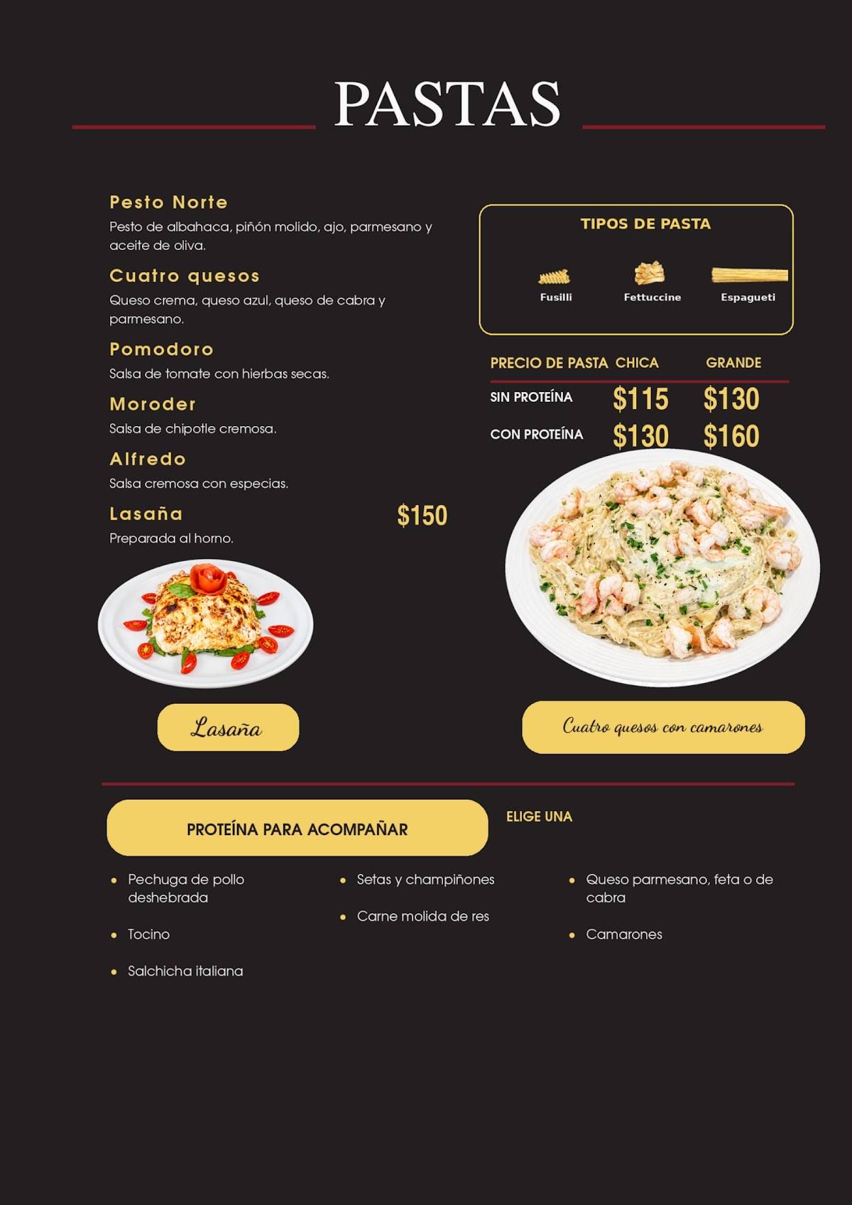 Trattoria y Pizzería Moroder меню