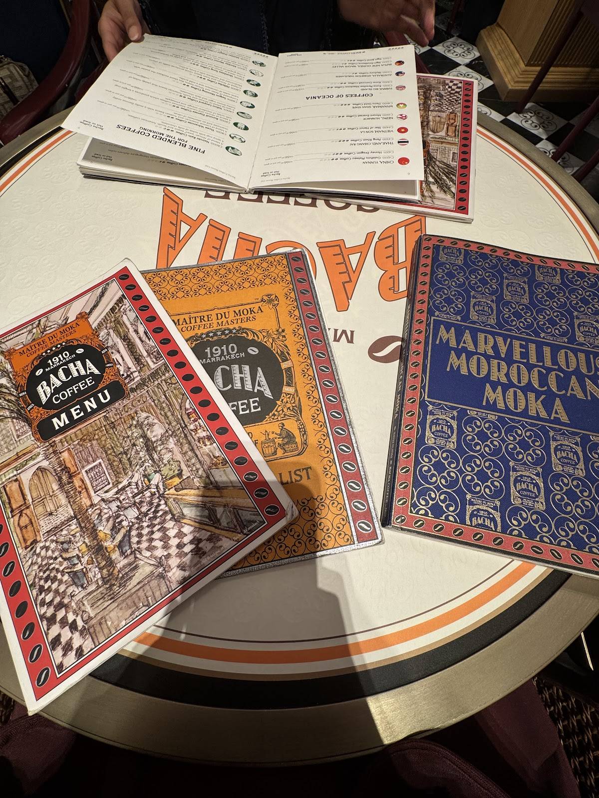 Bacha Coffee Solitaire Mall меню