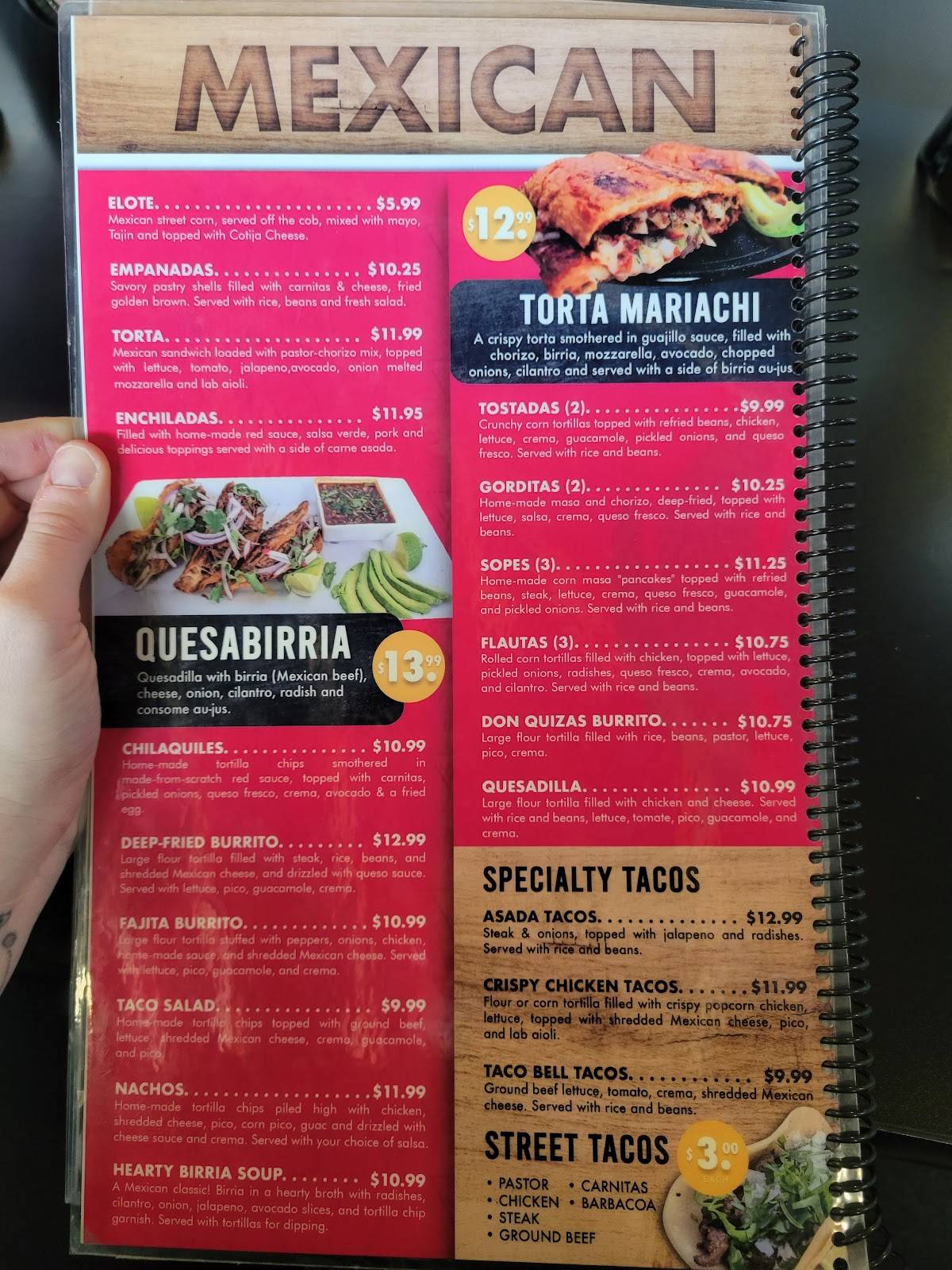 FOODLAB: Kitchen + Bar меню