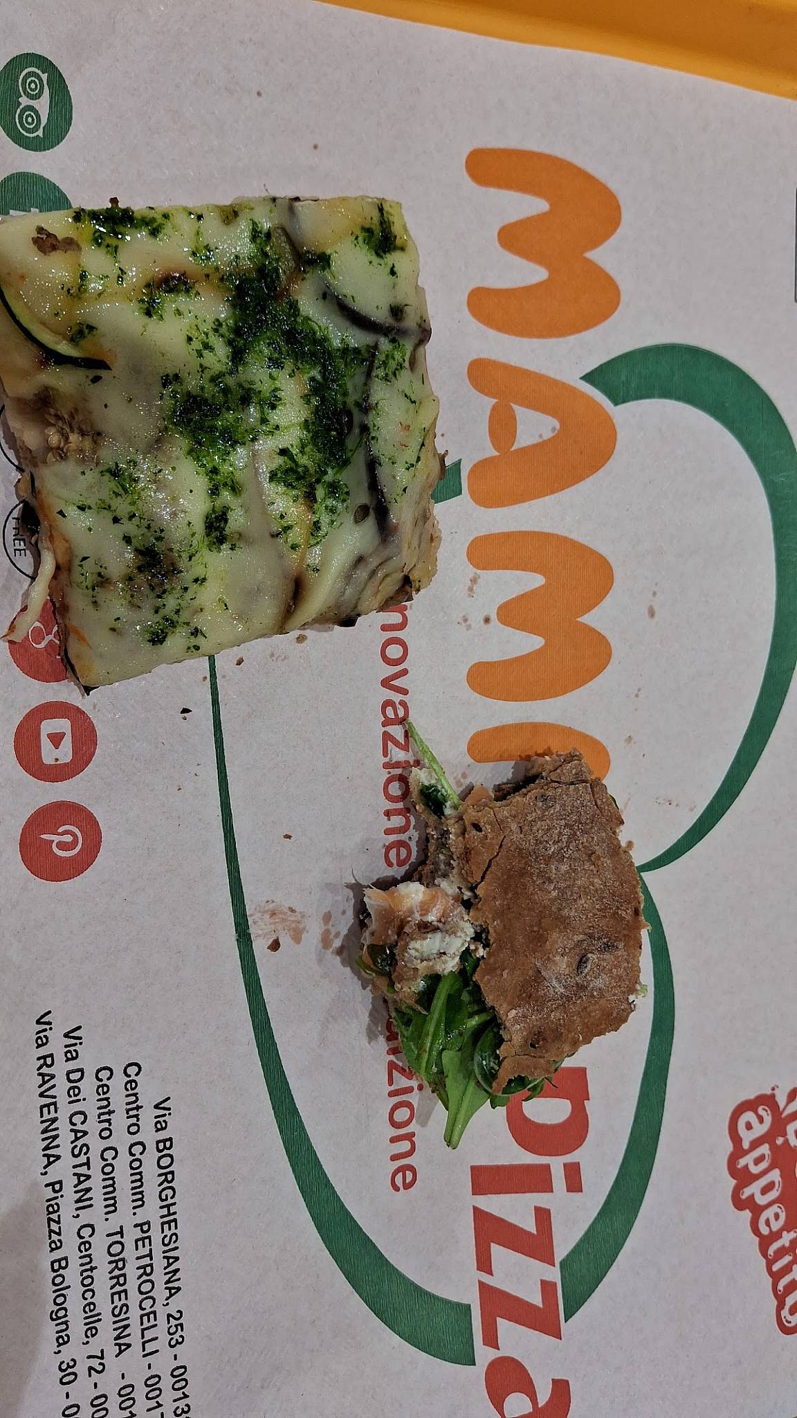 Mamma Pizza меню