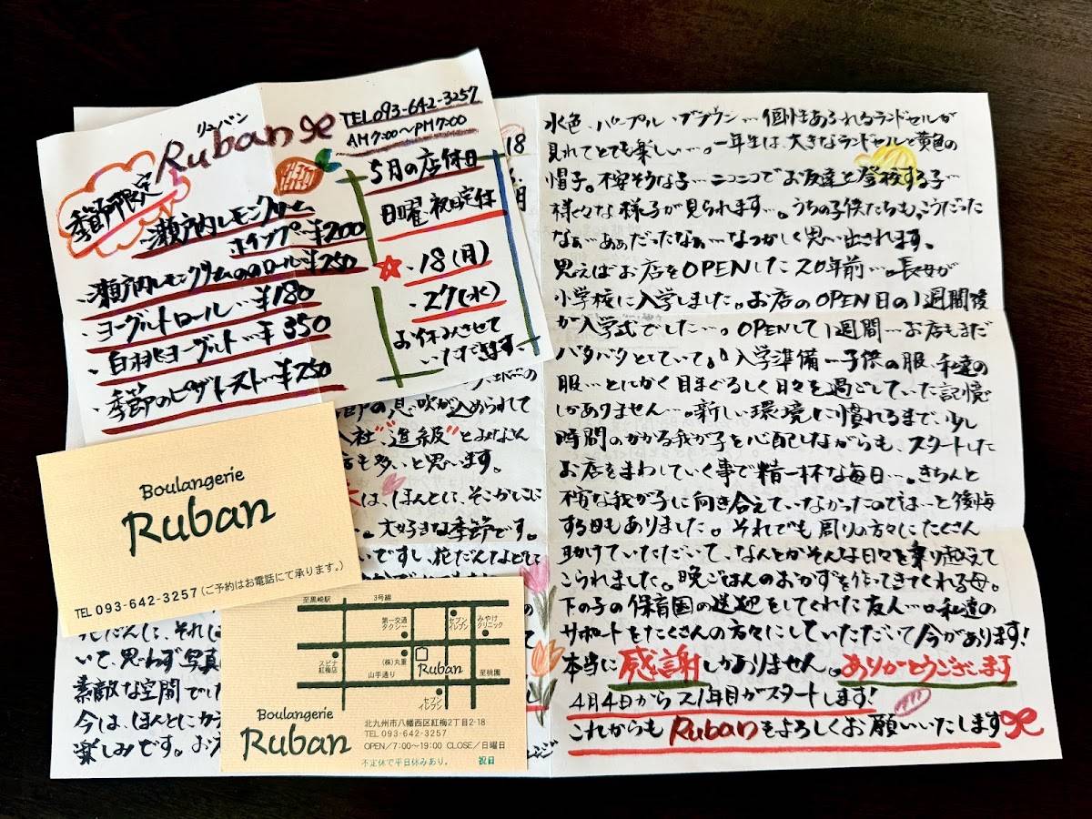 Ruban меню