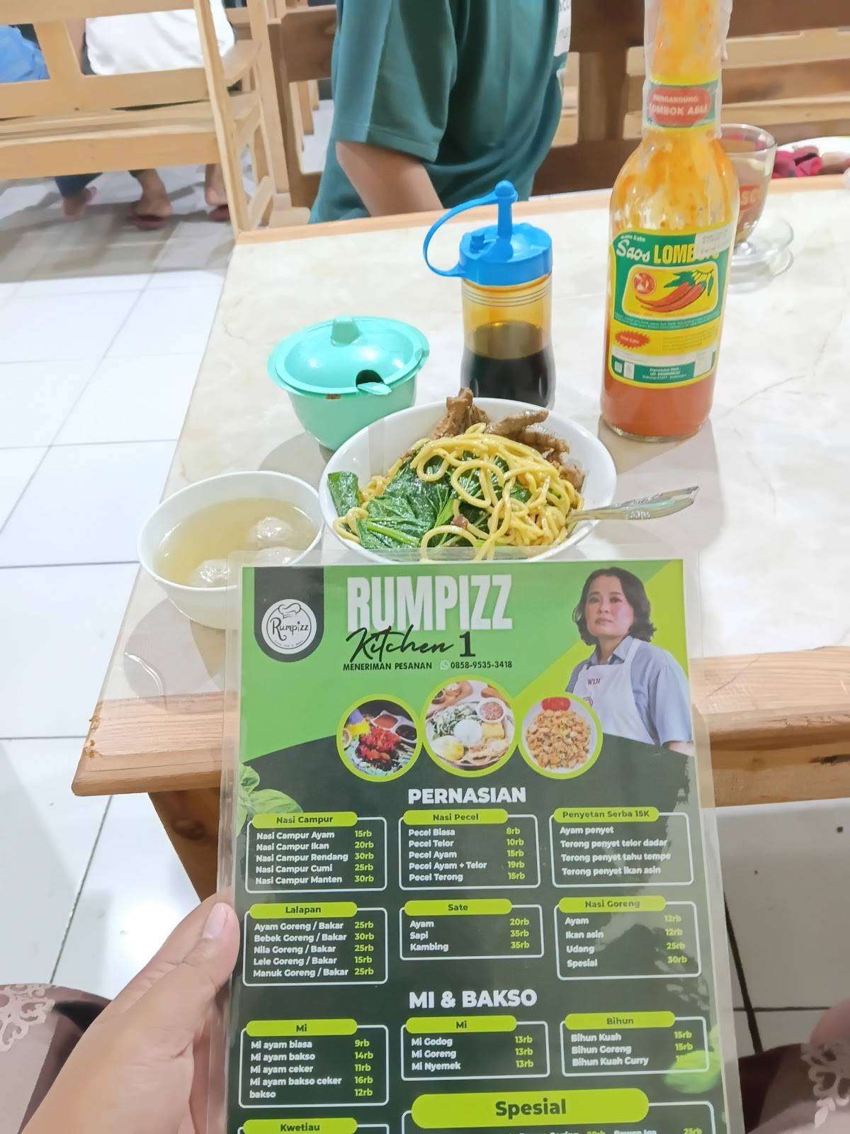 Rumpizz Kitchen меню