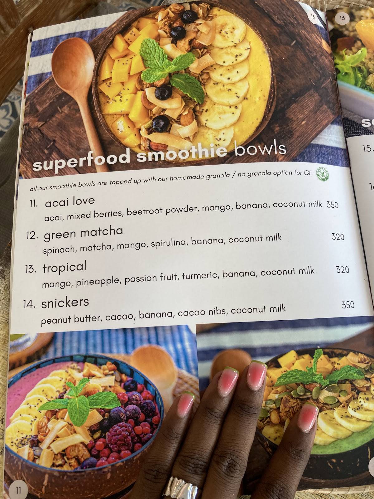 Soul Vegan меню