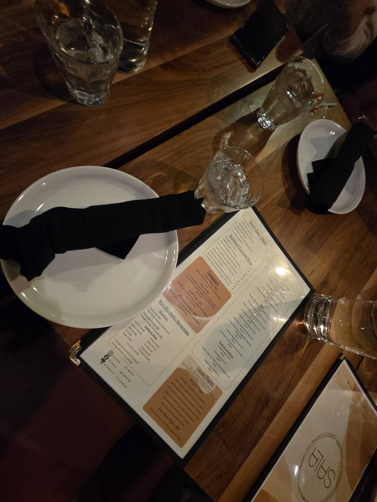 Sala Restobar меню
