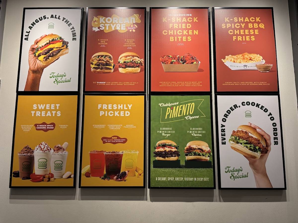 Shake Shack Perimeter Mall меню