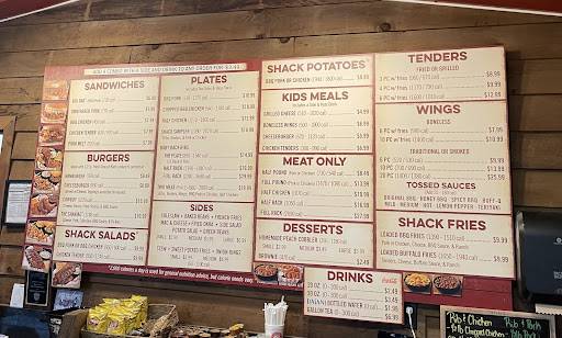 Shane's Rib Shack- Fairburn меню