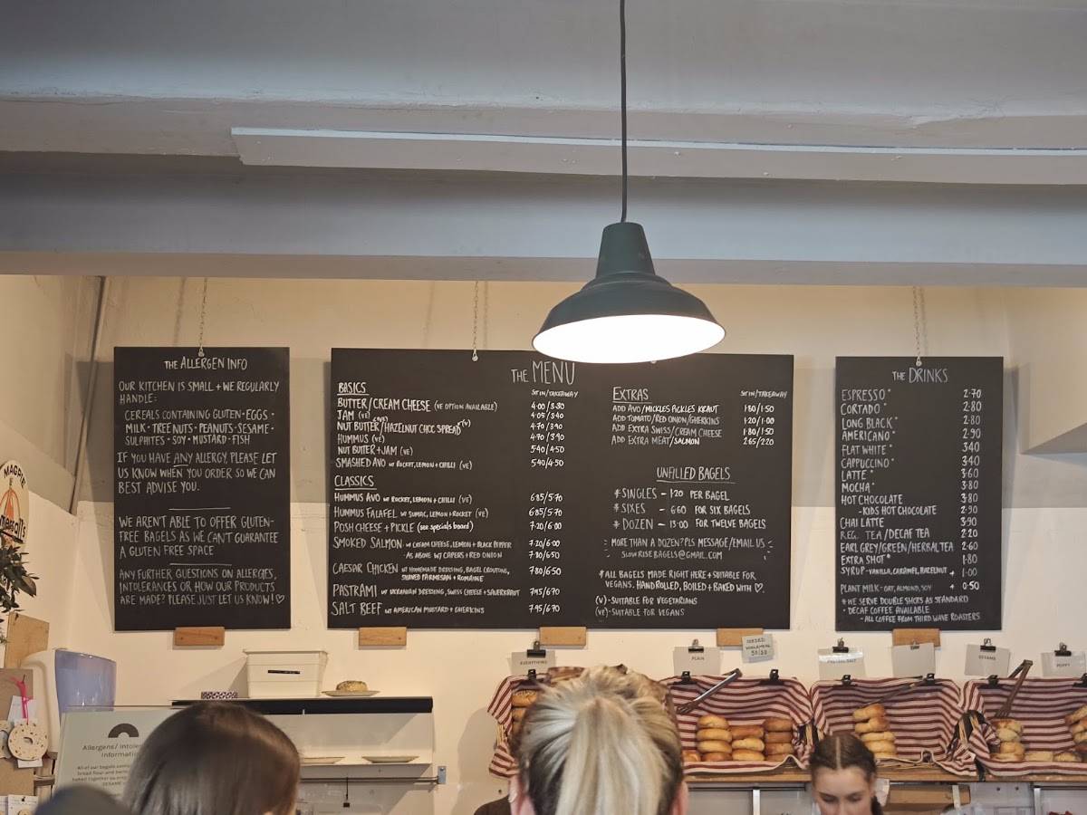 Slow Rise Bakery меню