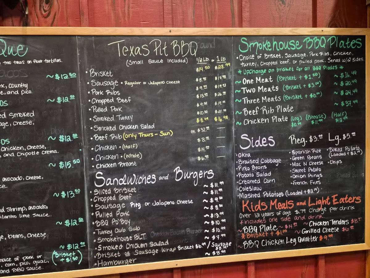 Smolik's Smokehouse меню