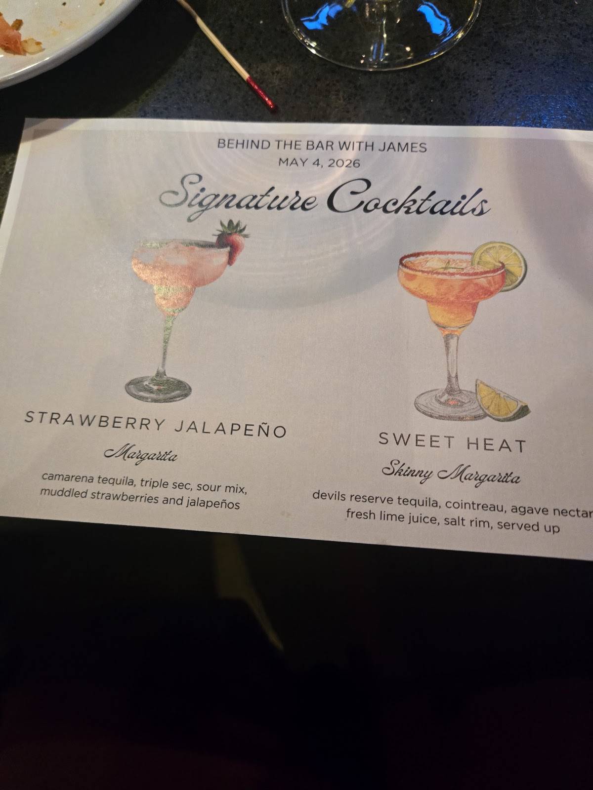 Spring House Tavern меню