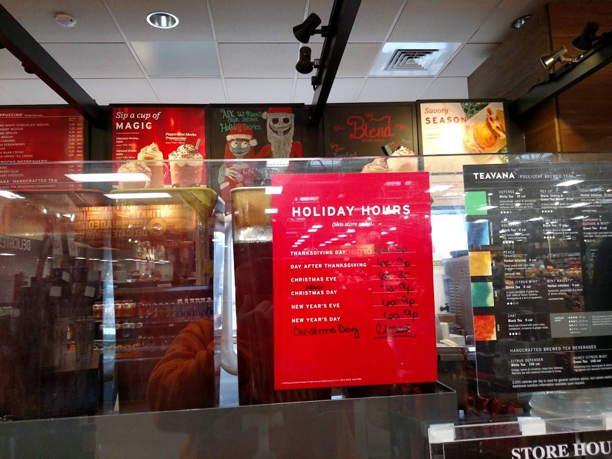 Starbucks Coffee Company меню