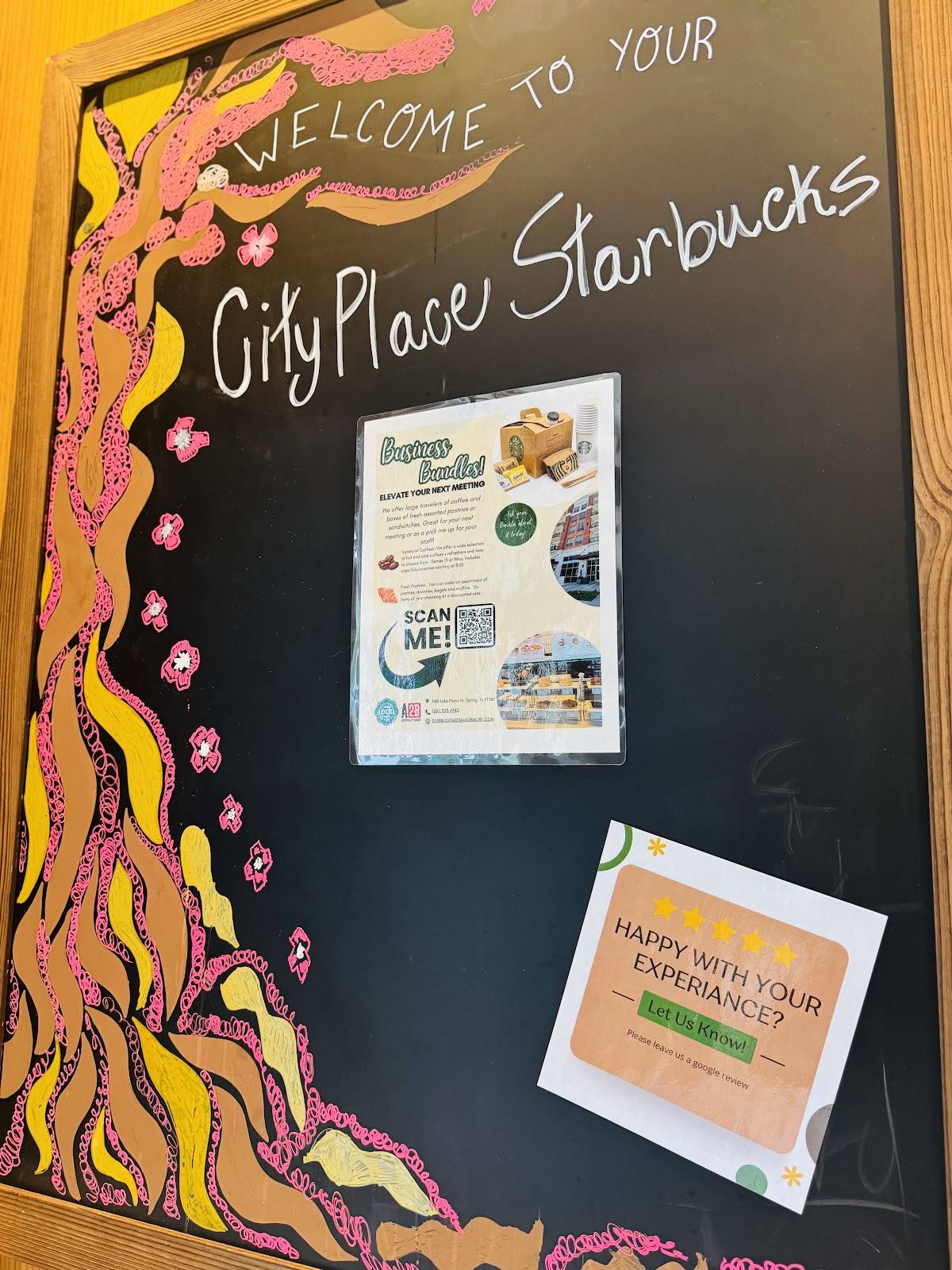 Starbucks меню
