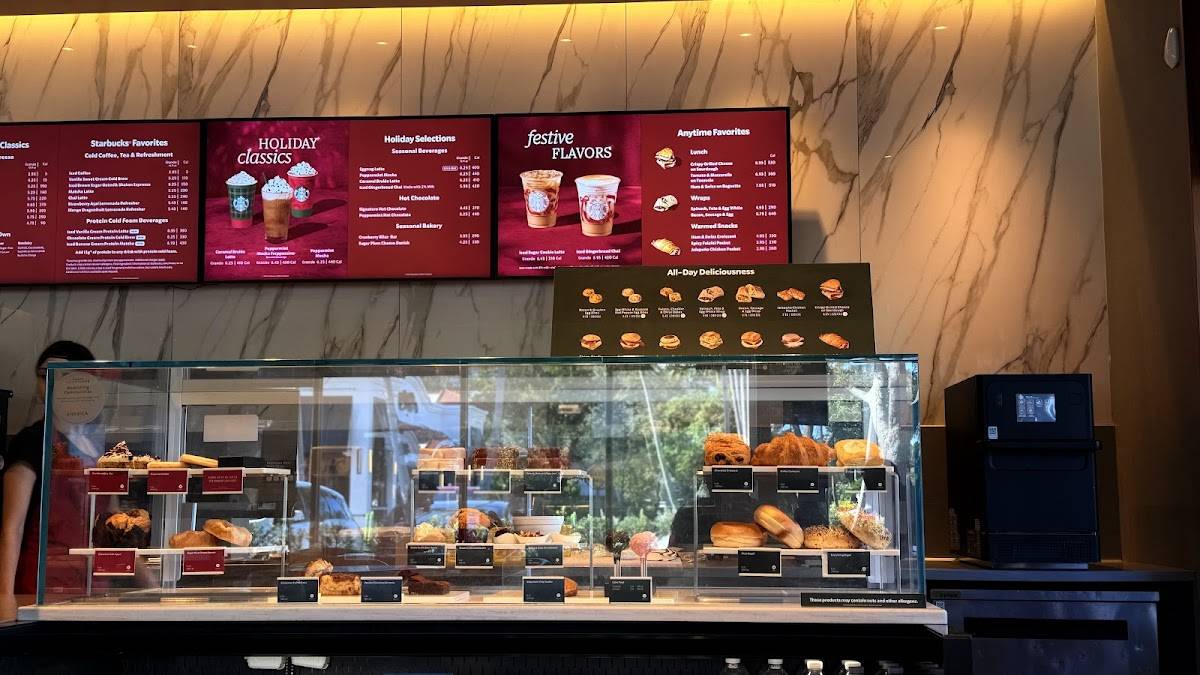 Starbucks Coffee Company меню