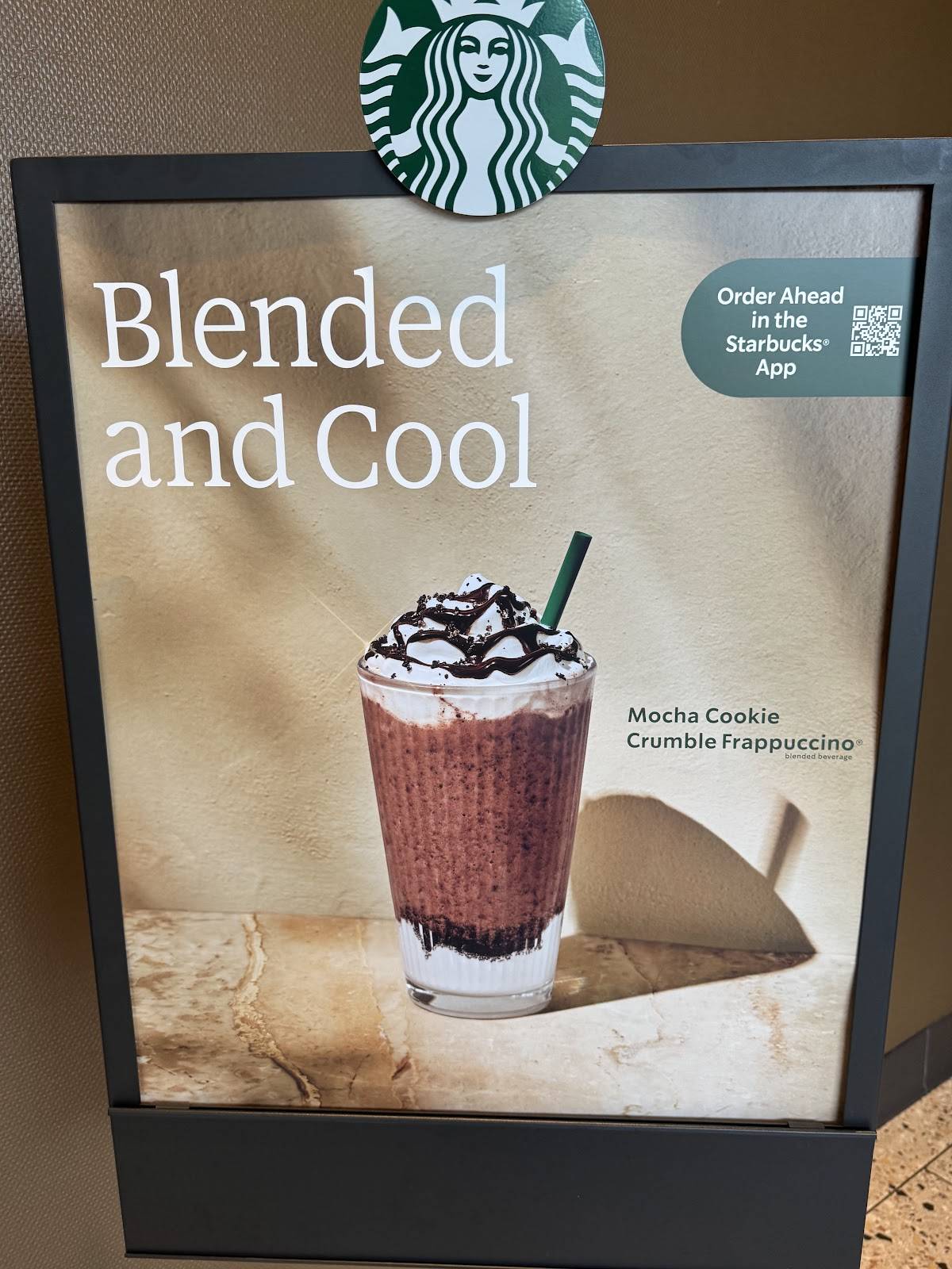 Starbucks меню