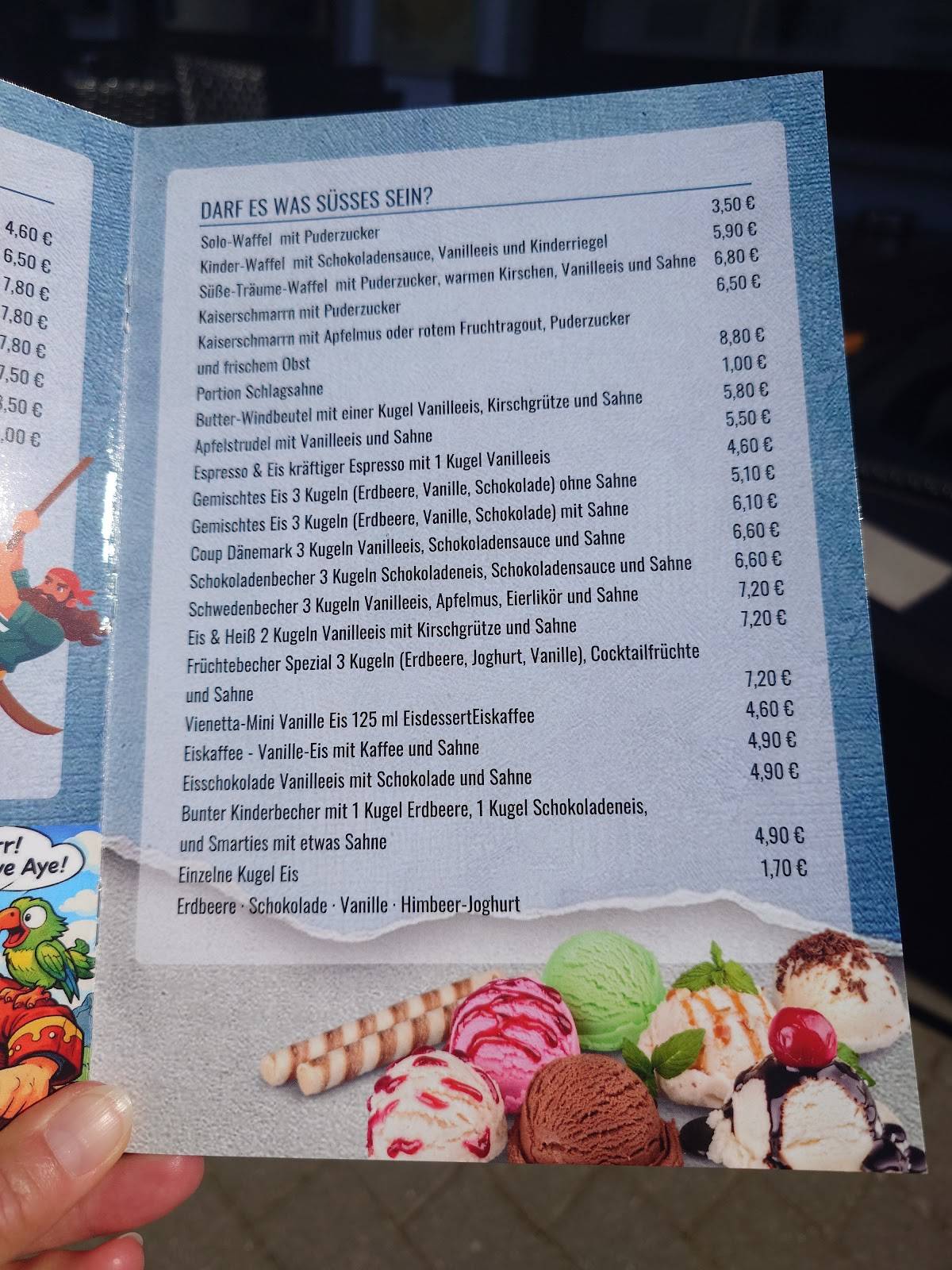Strandrestaurant Hasselberg меню