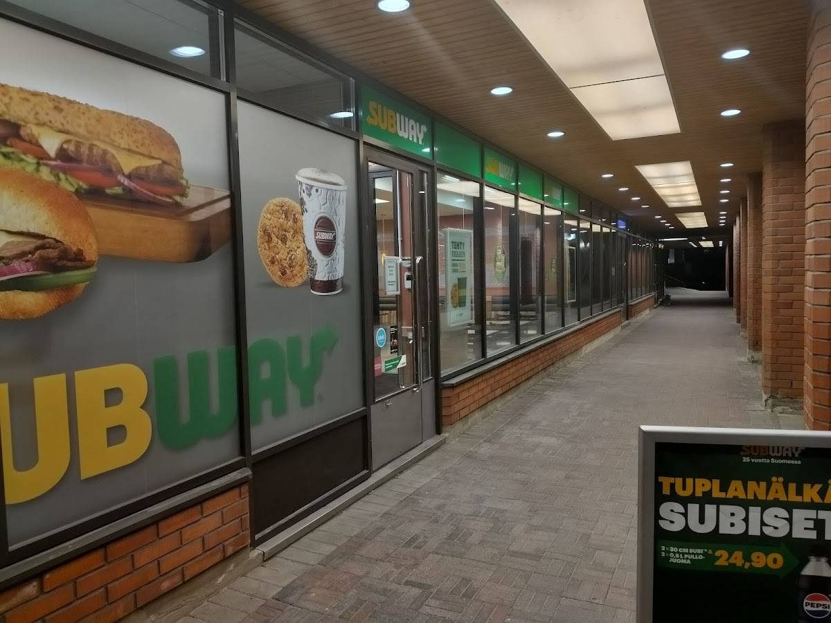 Subway меню