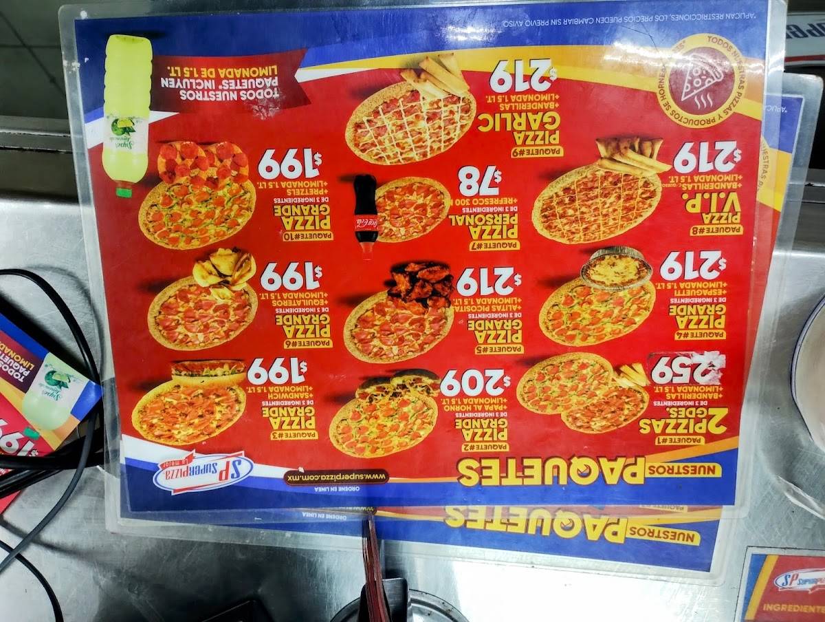 Super Pizza меню