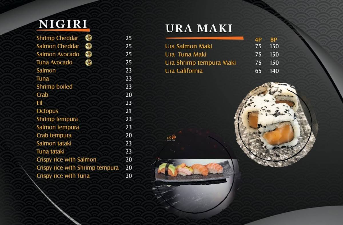 Sushiko меню