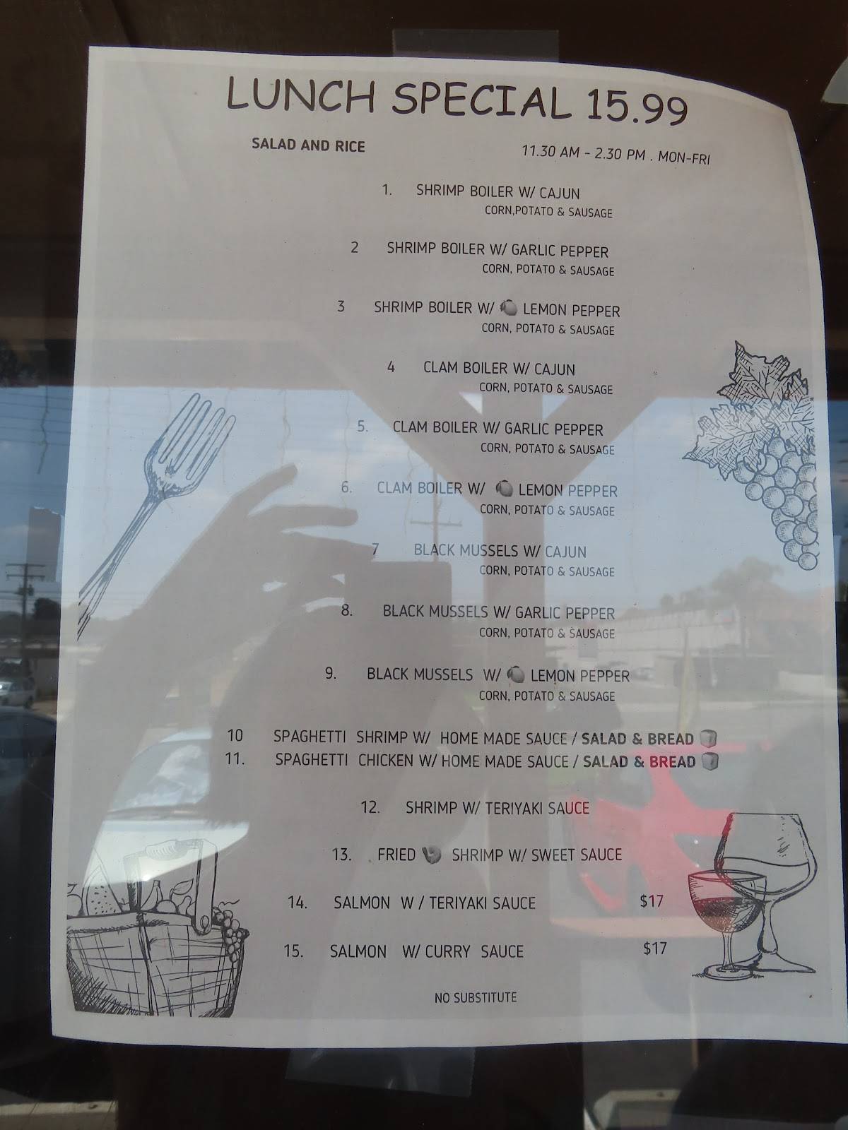 Sweet Basil Thai Bistro меню