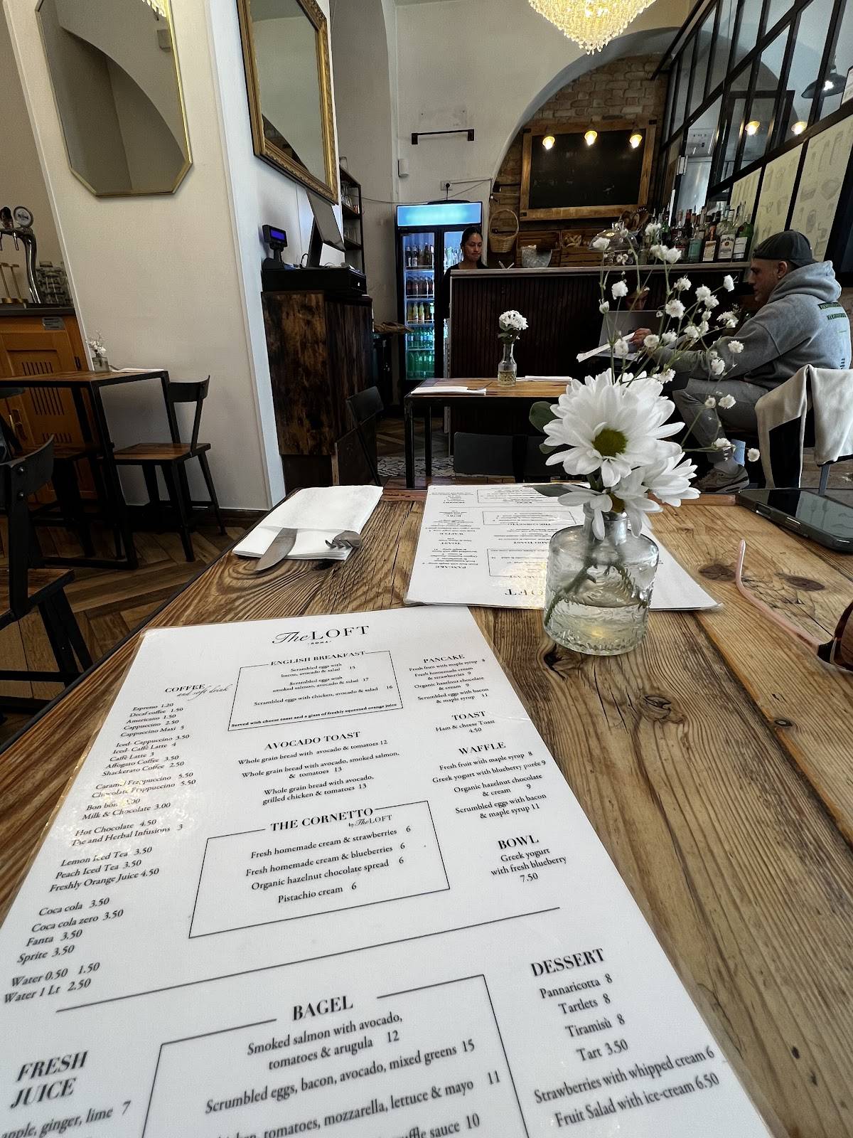 THE LOFT Colazione, Brunch & Pizza Dinner vicino San Pietro меню