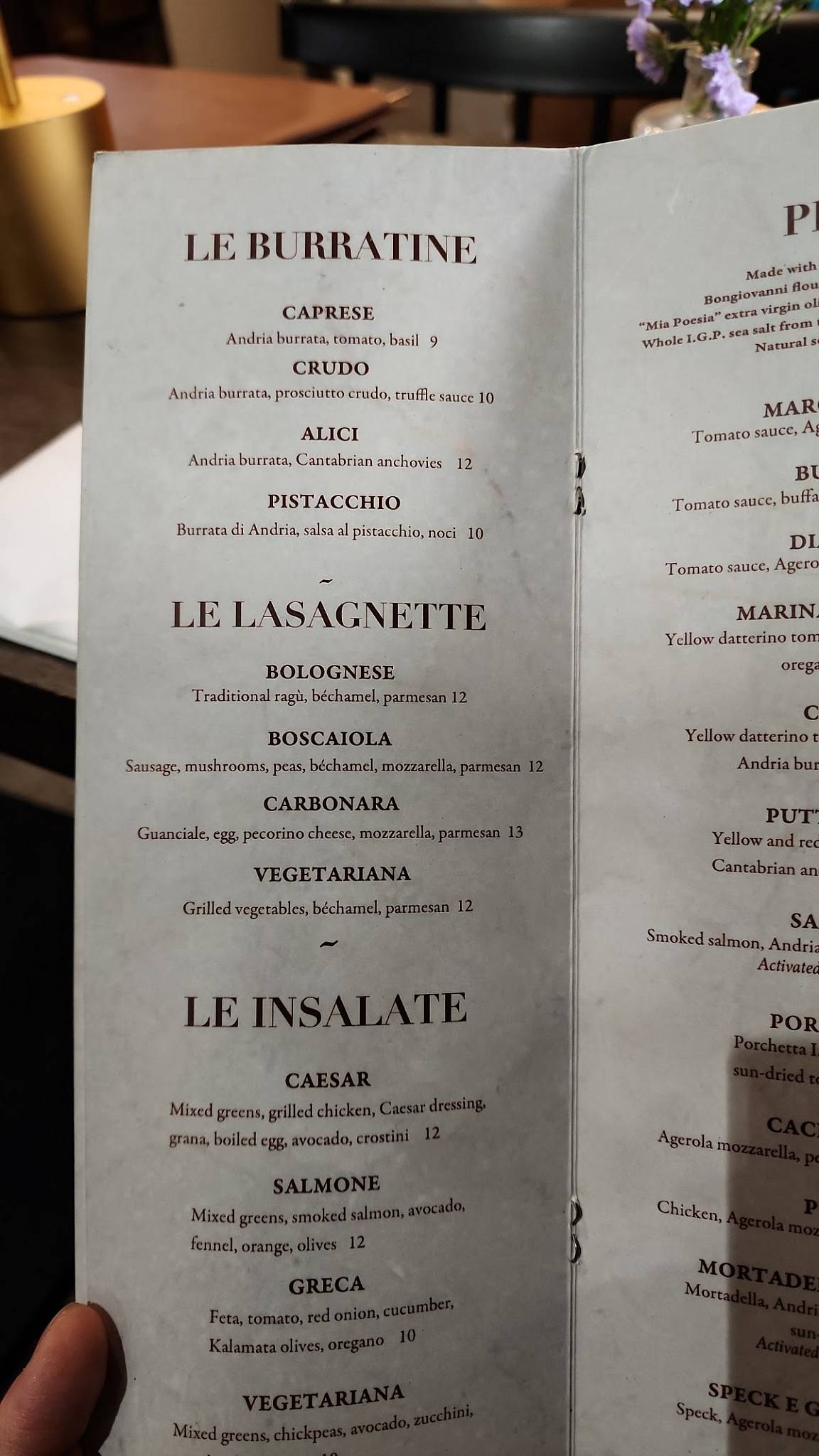 THE LOFT Colazione, Brunch & Pizza Dinner vicino San Pietro меню