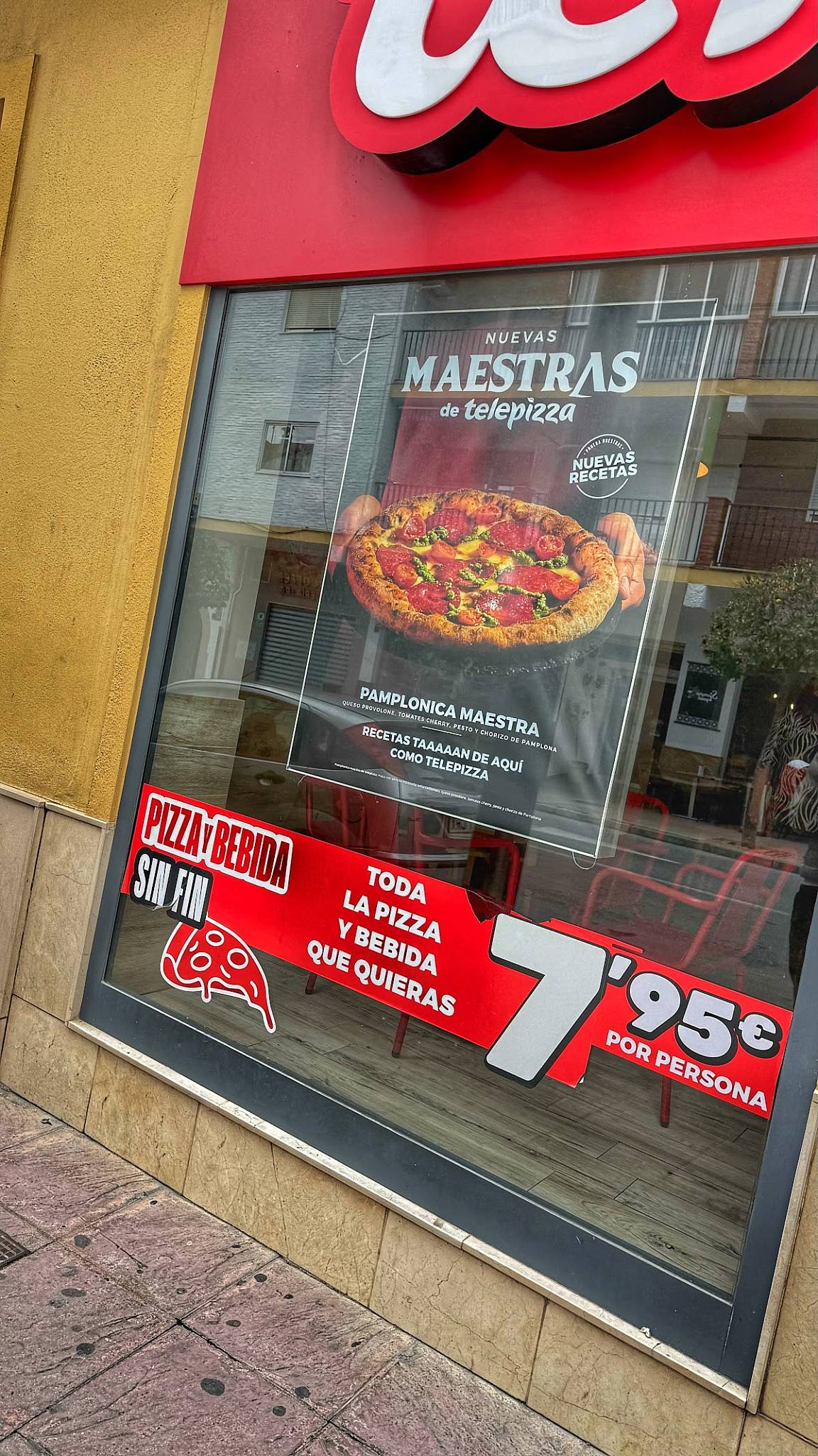 Telepizza Ronda - Comida a Domicilio меню