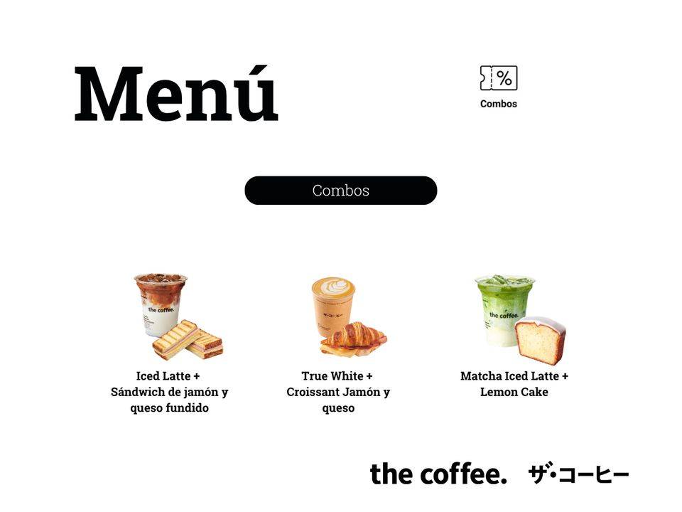 The Coffee меню