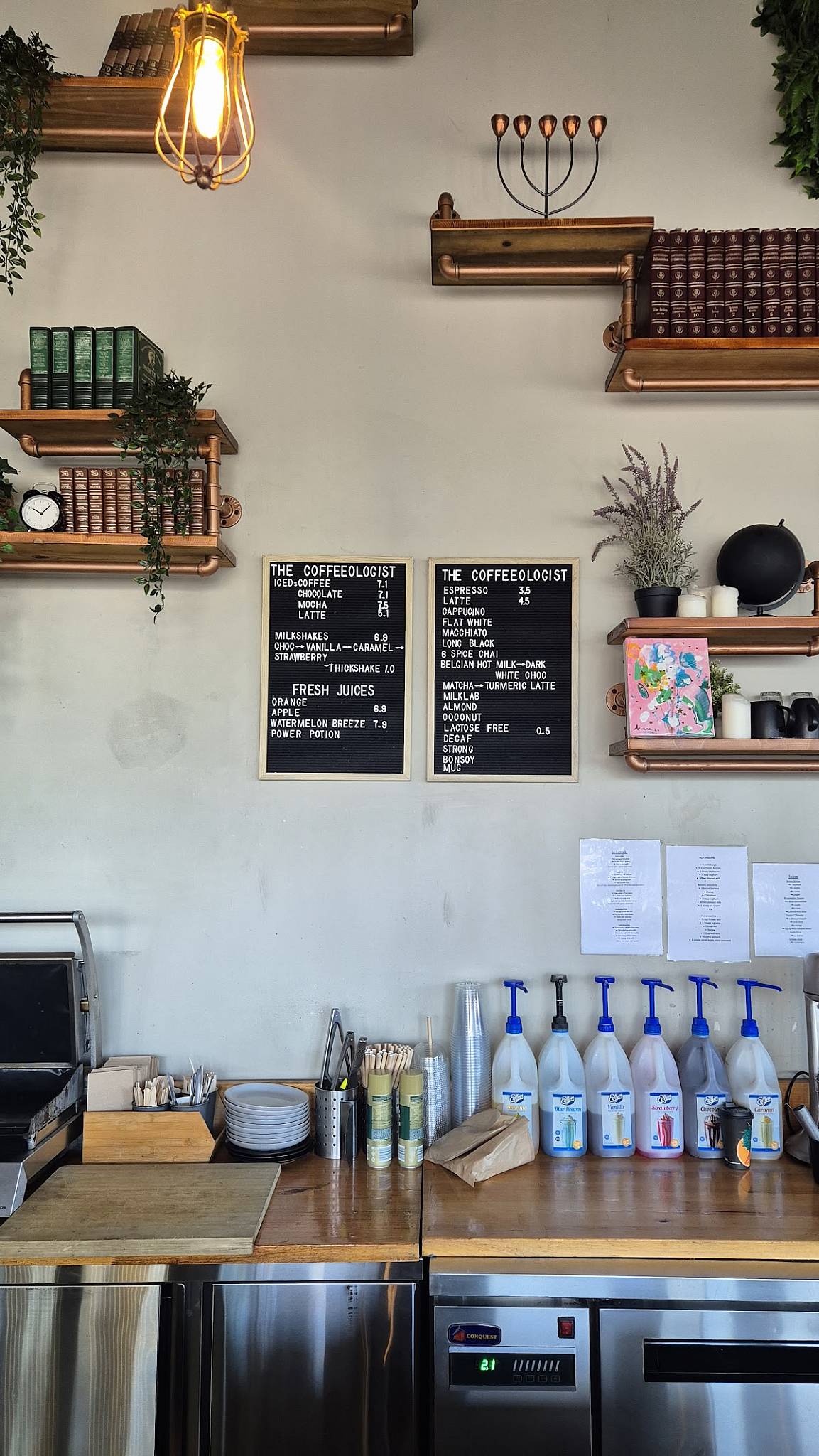 The Coffeeologist Cafe меню