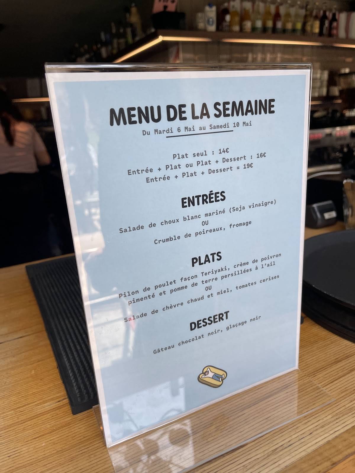 The People Lyon restaurant меню