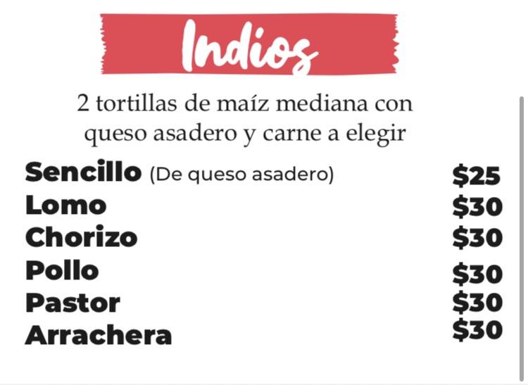 Tortas Río Verde меню