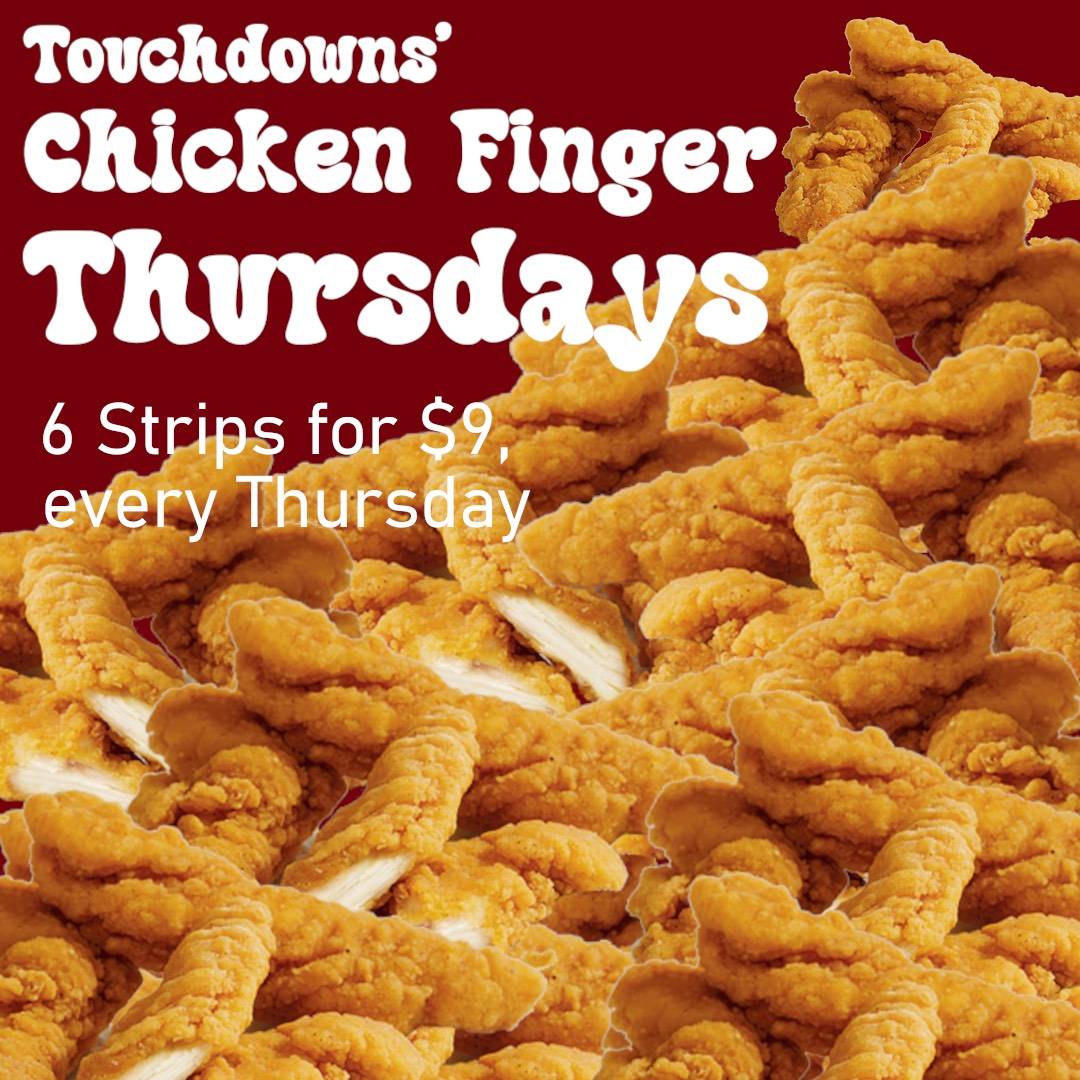 Touchdowns меню