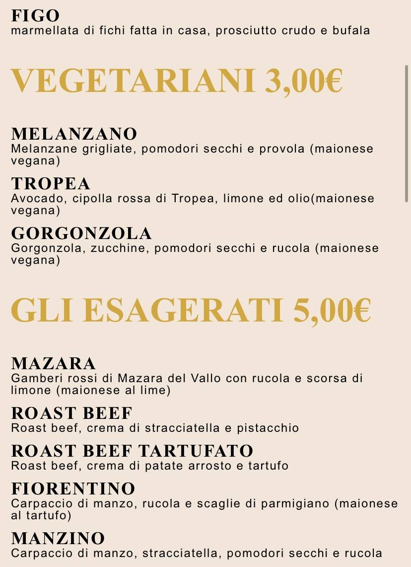 Tragourmet меню