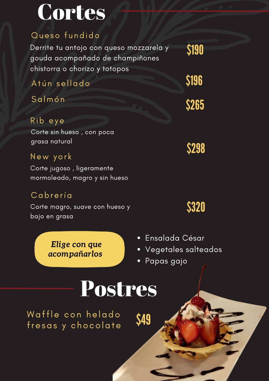 Trattoria y Pizzería Moroder меню