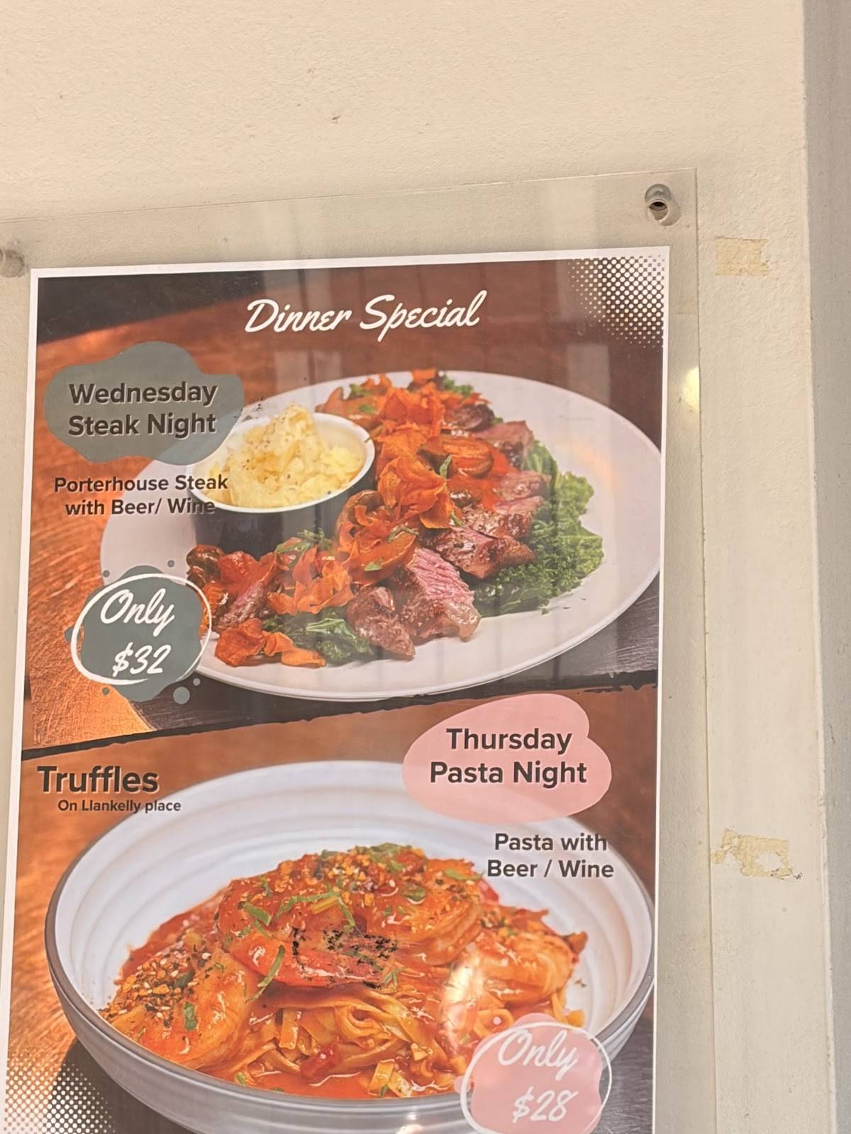 Truffles меню