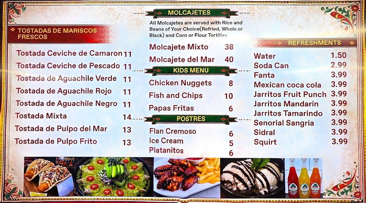 UN TACO MAS меню