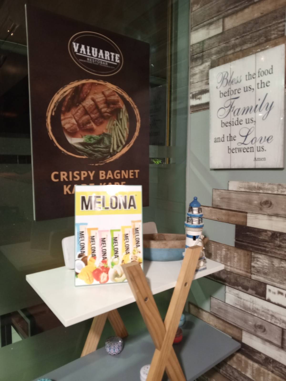 Valuarte Restobar меню