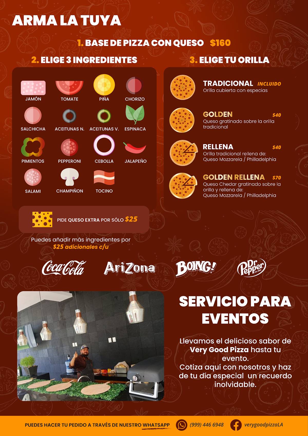 Very Good Pizza меню