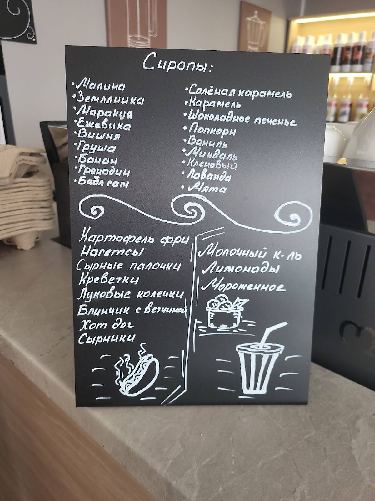 ВеселаяЧашка меню