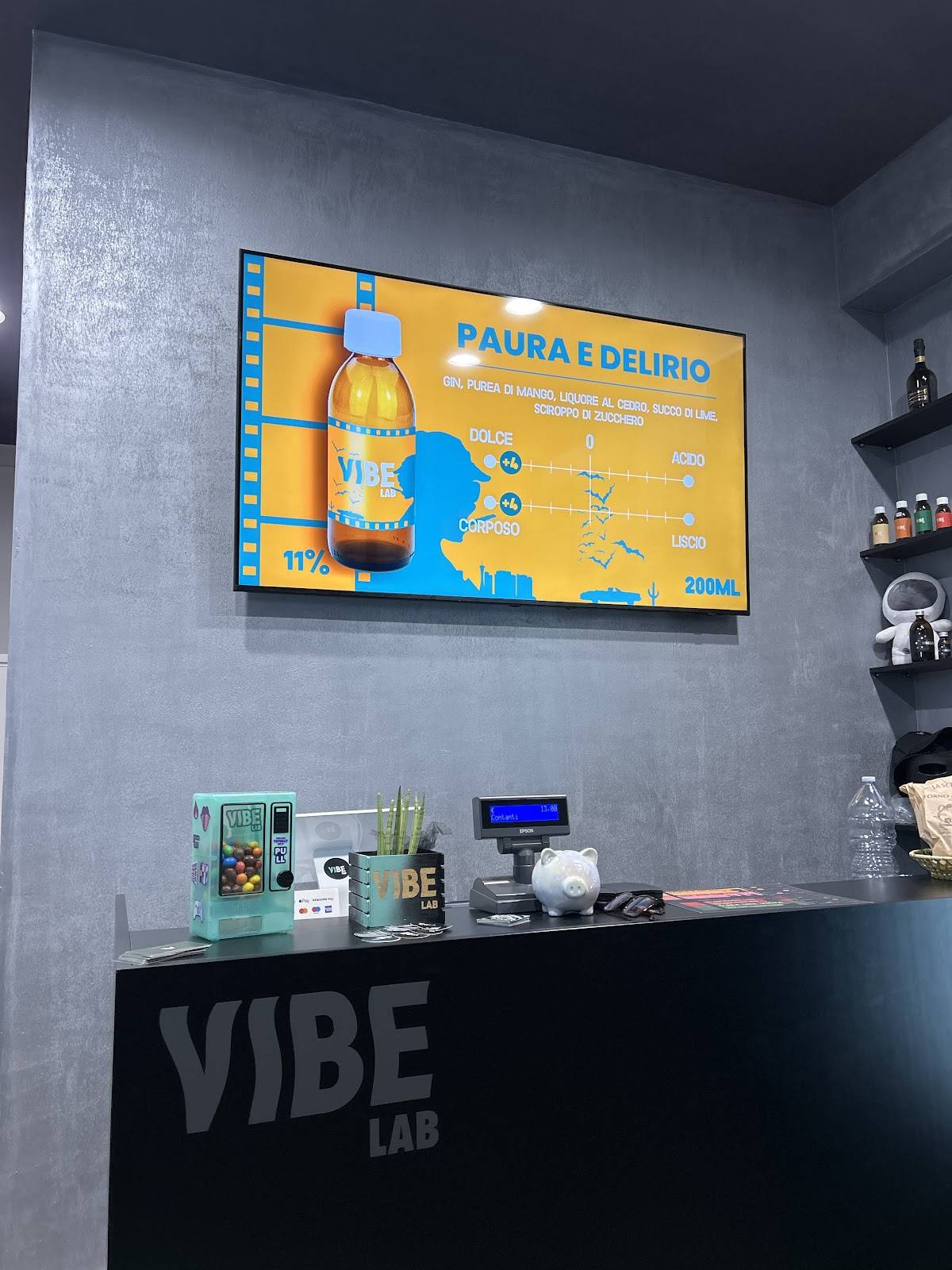 Vibe Lab меню