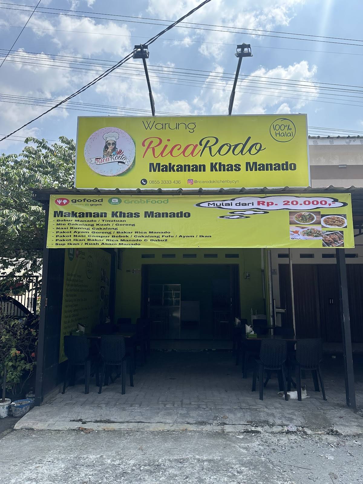 Warung Rica Rodo меню