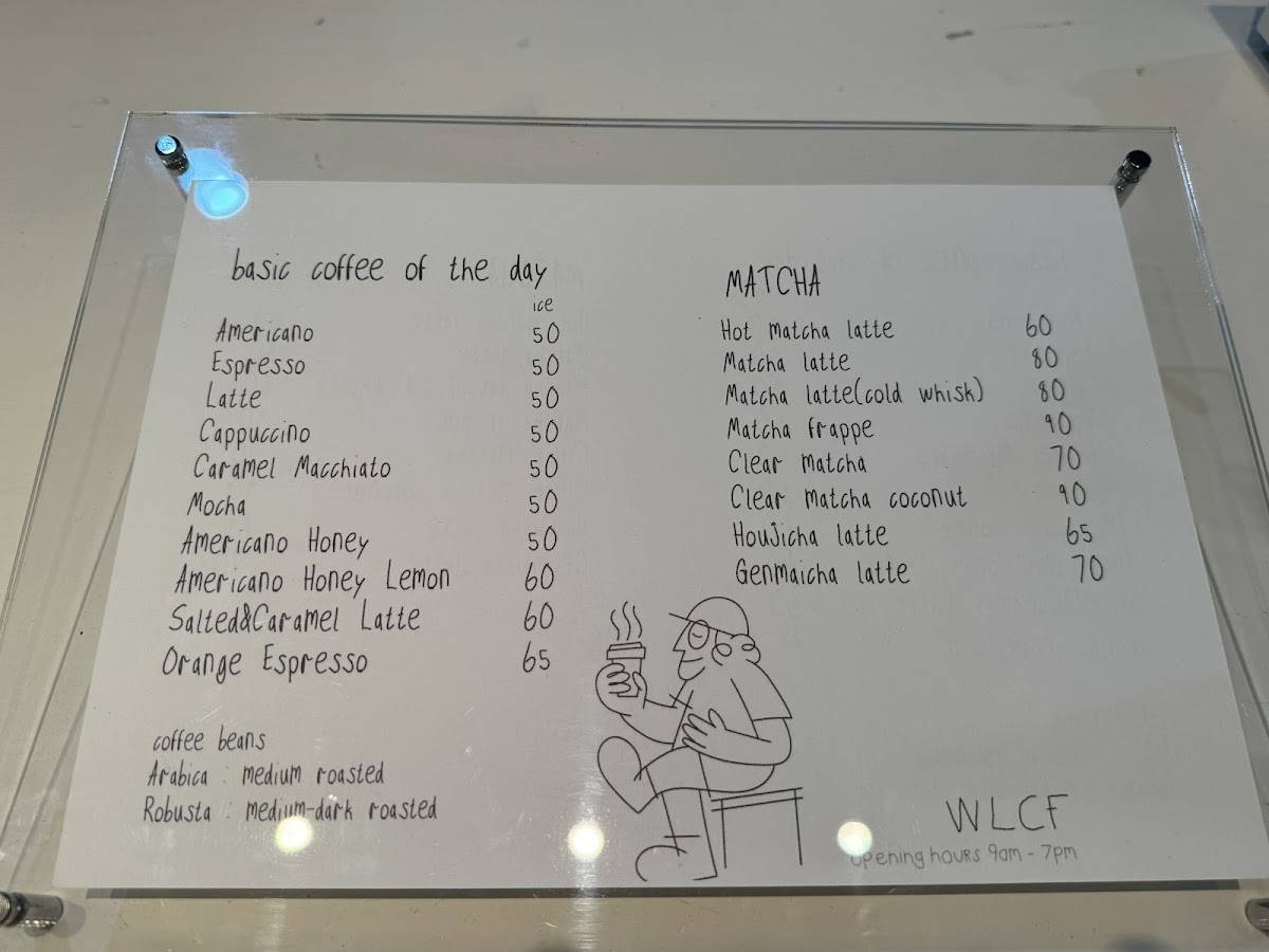 Weekly Café меню