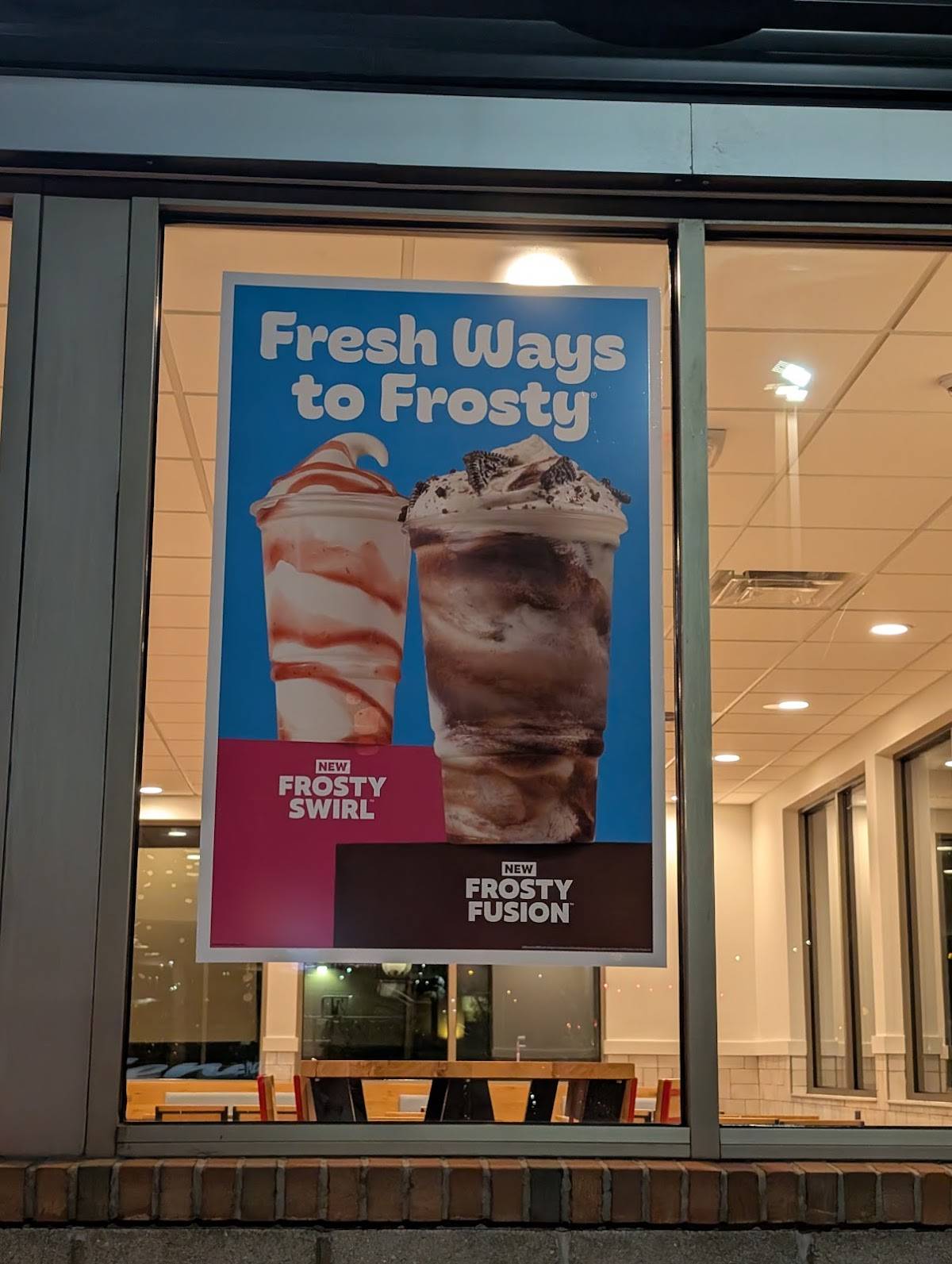 Wendy's меню