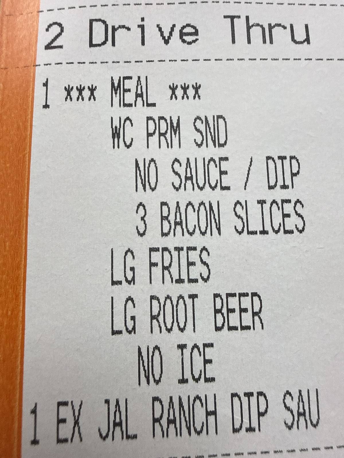 Whataburger меню
